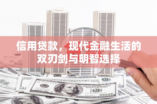 港南信用贷款，现代金融生活的双刃剑与明智选择