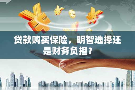 邗江贷款购买保险，明智选择还是财务负担？