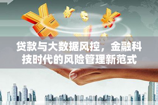 西陵贷款与大数据风控，金融科技时代的风险管理新范式