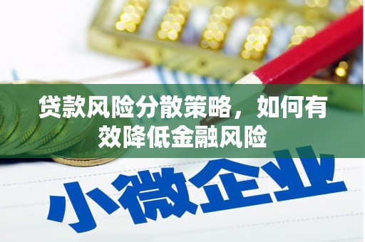 琼中贷款风险分散策略，如何有效降低金融风险