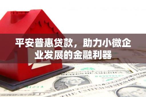 柳营平安普惠贷款，助力小微企业发展的金融利器