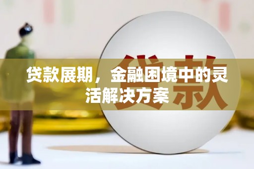 尖石贷款展期，金融困境中的灵活解决方案