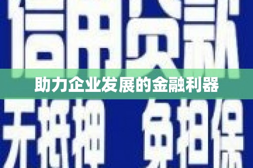 桐城助力企业发展的金融利器