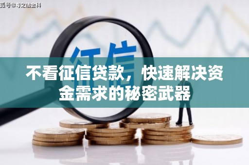 平溪不看征信贷款，快速解决资金需求的秘密武器
