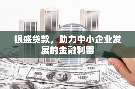 芬园银盛贷款，助力中小企业发展的金融利器