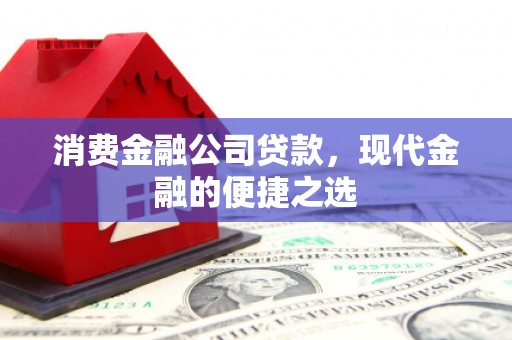 红塔消费金融公司贷款，现代金融的便捷之选