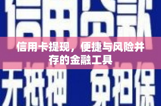德安信用卡提现，便捷与风险并存的金融工具