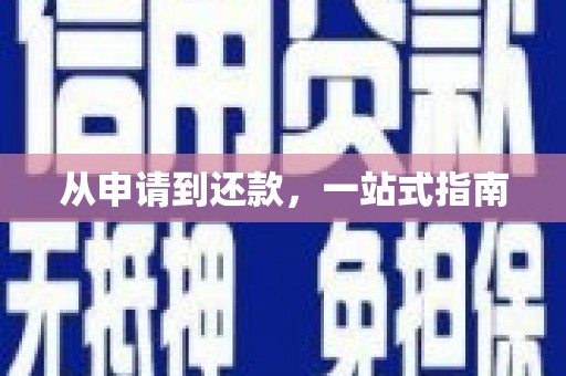 萝北从申请到还款，一站式指南