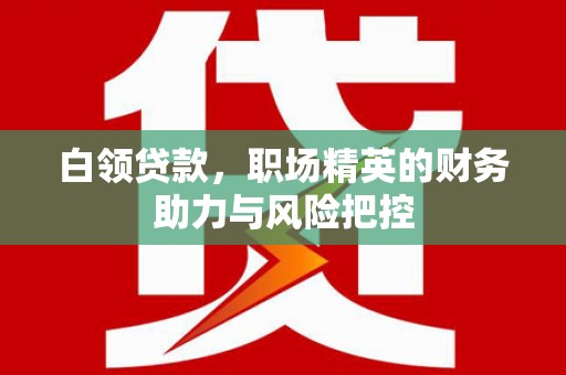 固镇白领贷款,职场精英的财务助力与风险把控 固镇白领贷款,职场精英的财务助力与风险把控